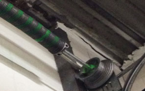 Broken Torsion spring garage door Seattle